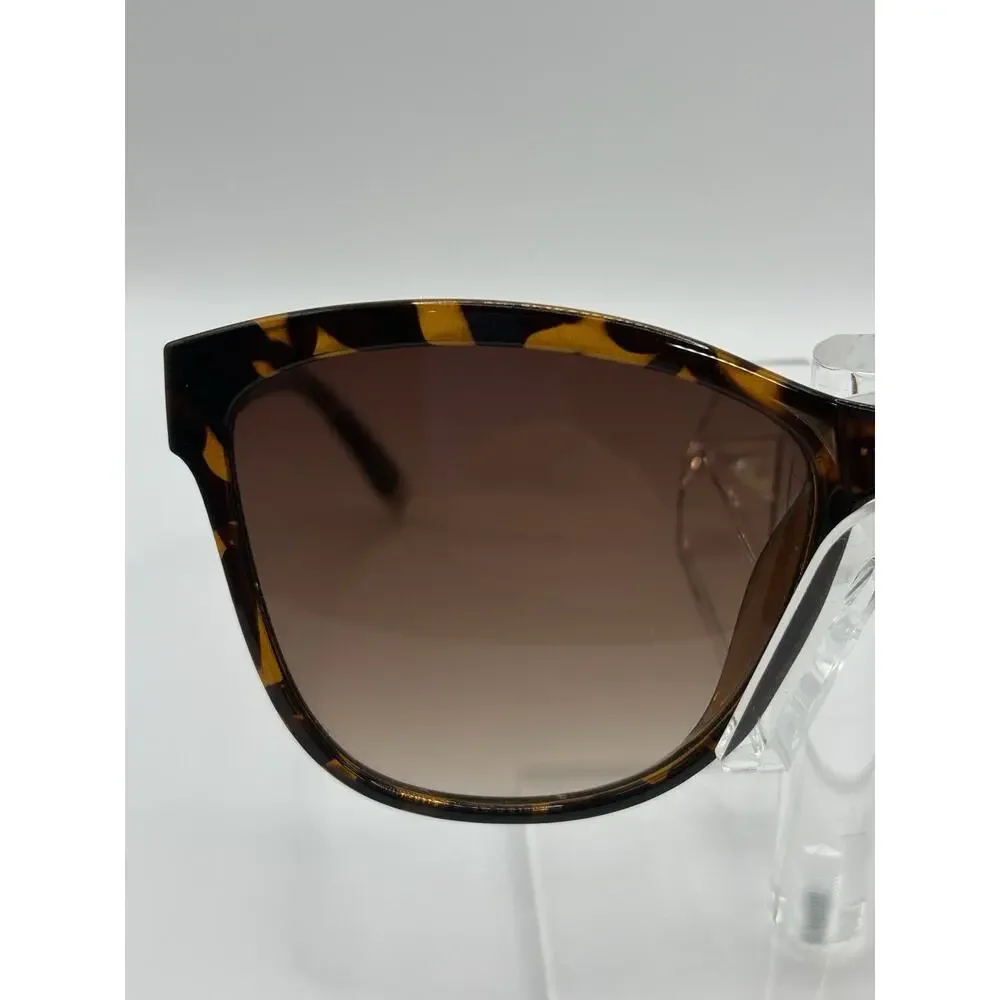 Vince Camuto Sunglasses Tortoise Square Gradient Lenses Women